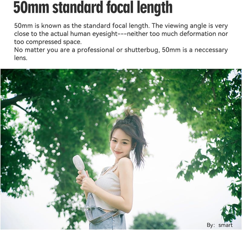 TTArtisan 50mm f2 Full Frame Manual Focus Camera Lens for E-Mount A7 A7II A7III A7R A7RII A7RIII(A7RM3) A7RIV(A7RM4) A7RV A7S A7SII(A7SM2) A7SIII(A7SM3) A7C A9 A1 A5100 A6000 A6100 A6300 A6700 - Image 3